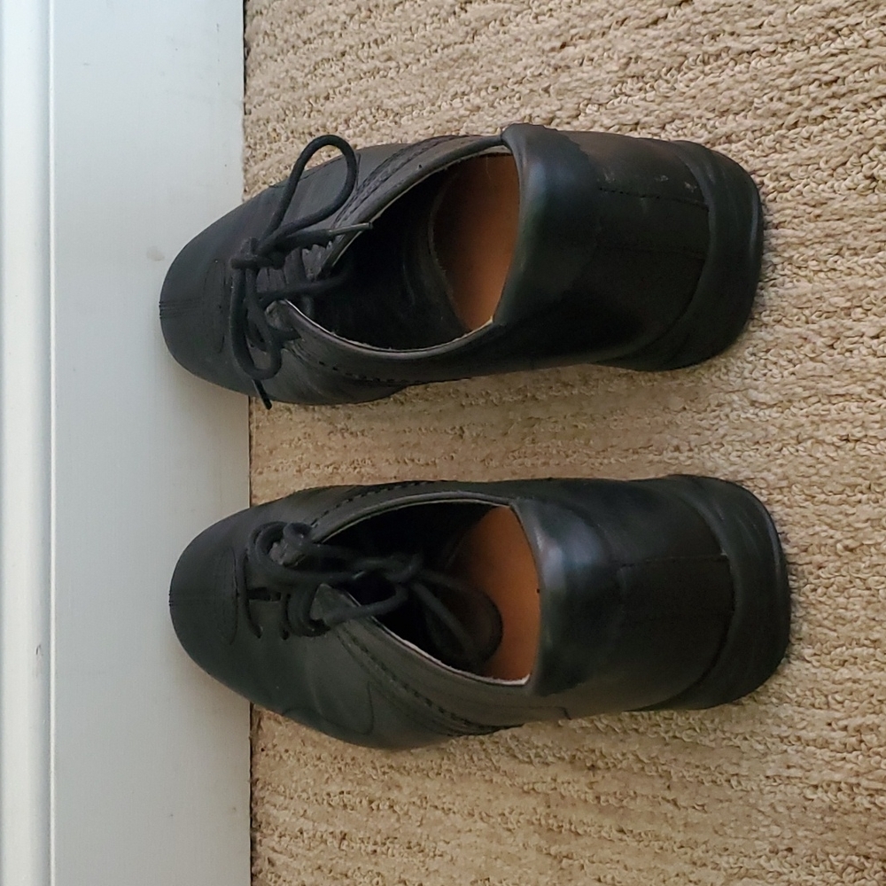 Sz 10 Black men's fossil lace ups - Picture 3 of 6